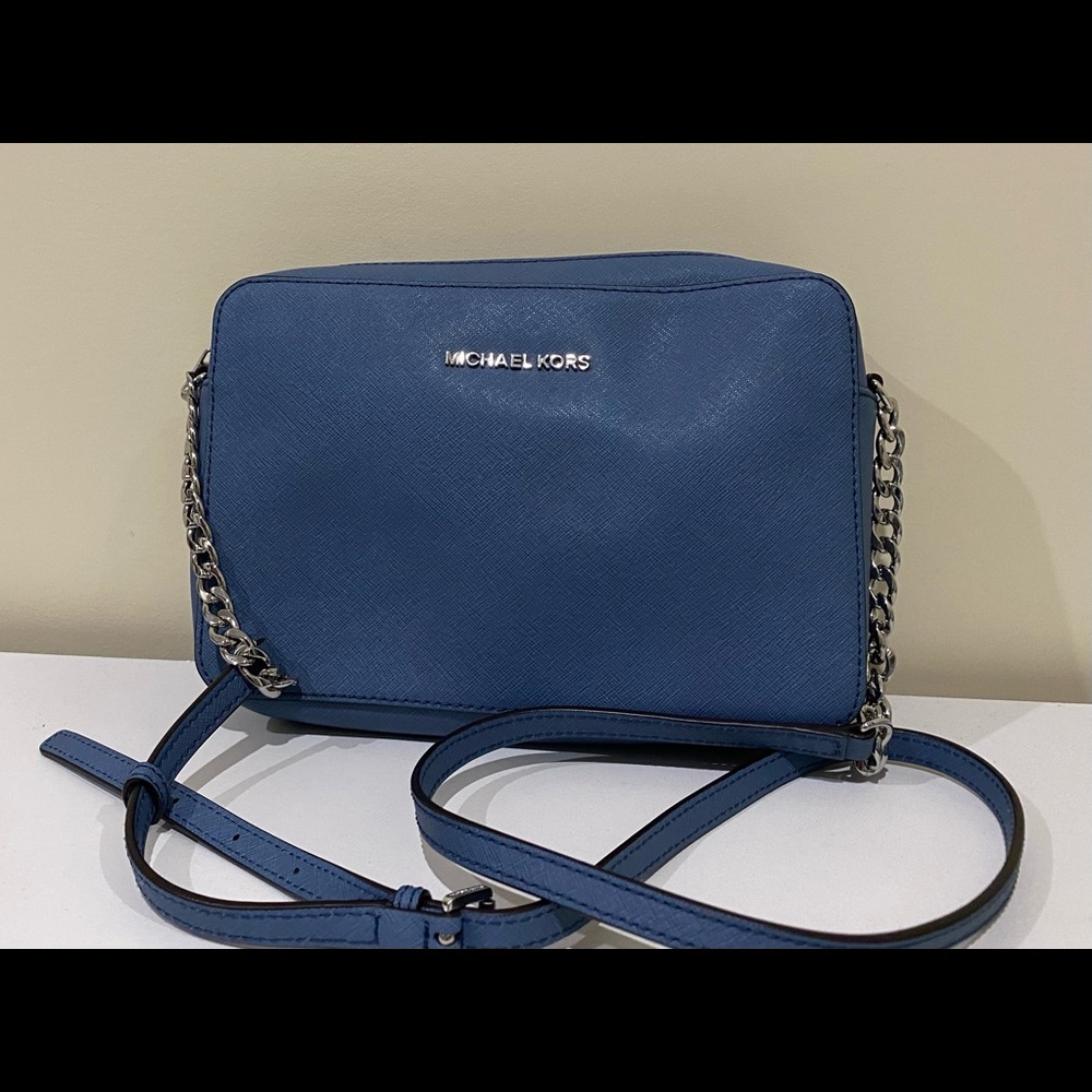 Michael Kors Blue Crossbody Bag